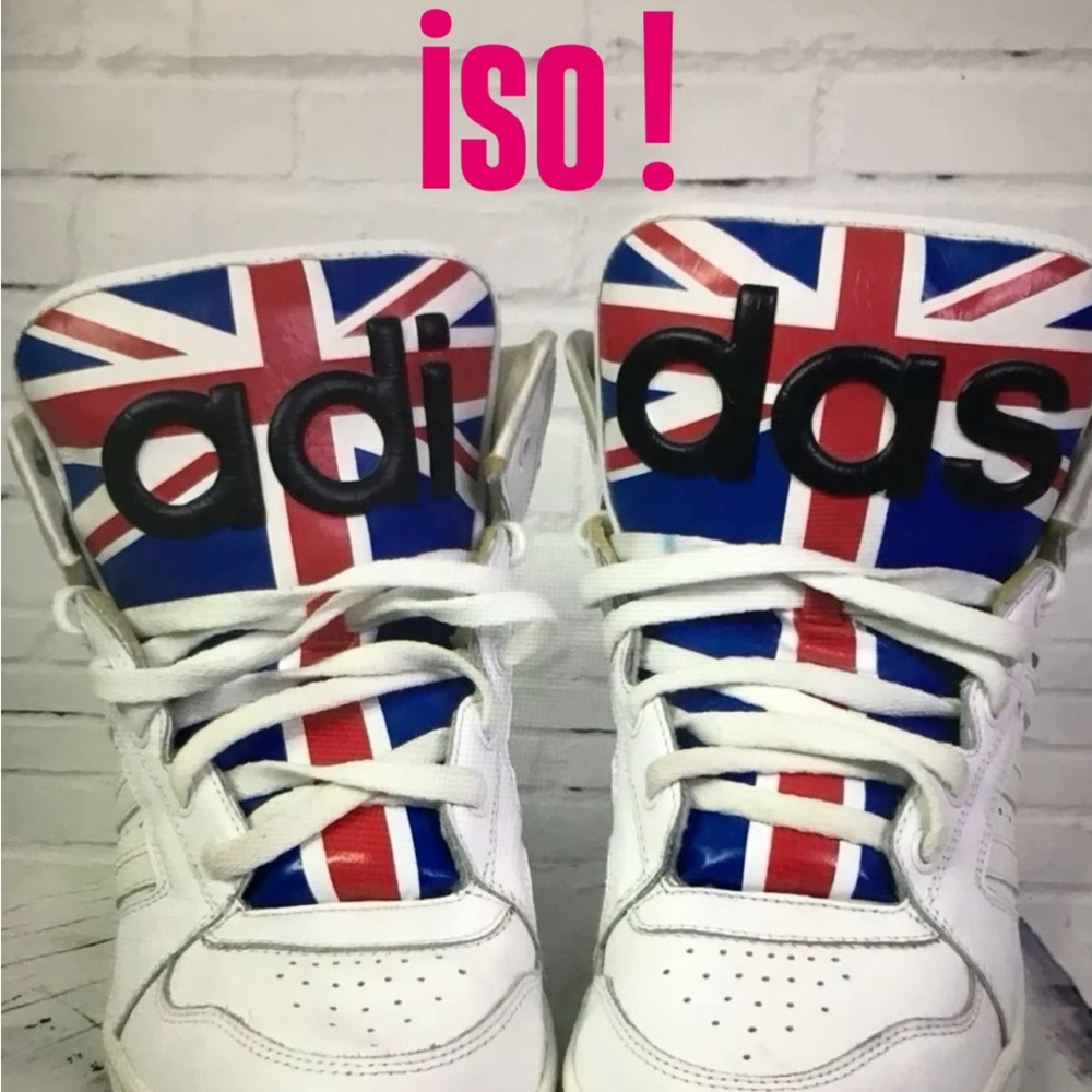ISO ! Jeremy scott union jack adidas